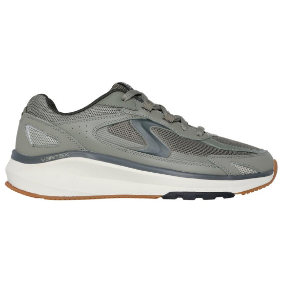 Skechers Leather Overlay Mesh Lace Up